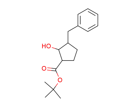 Cyclopentanecarboxylic acid, 2-hydroxy-3-(phenylmethyl)-,
1,1-dimethylethyl ester