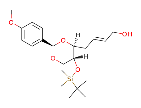 (E)-4-[(2R,4S,5R)-5-(tert-Butyl-dimethyl-silanyloxy)-2-(4-methoxy-phenyl)-[1,3]dioxan-4-yl]-but-2-en-1-ol