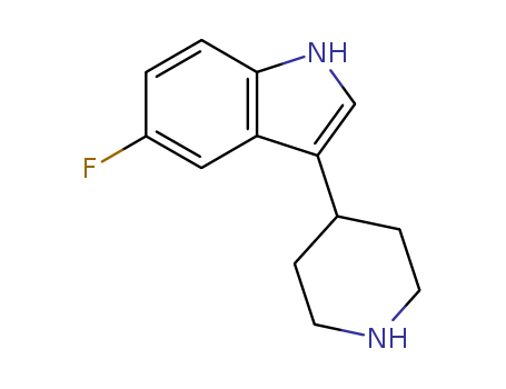1H-Indole, 5-fluoro-3-(4-piperidinyl)-
