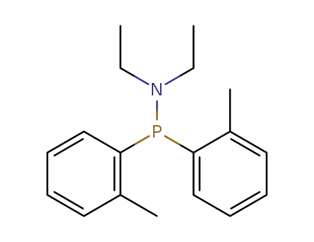 Molecular Structure of 904915-44-2 (N-ethyl-N-(di-o-tolylphosphino)ethanamine)