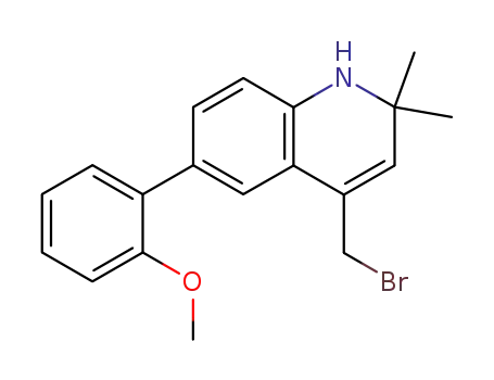 4-broMoMethyl-6-(2-Methoxybiphenyl)-2,2,-diMethyl-1,2-dihydroquinoline