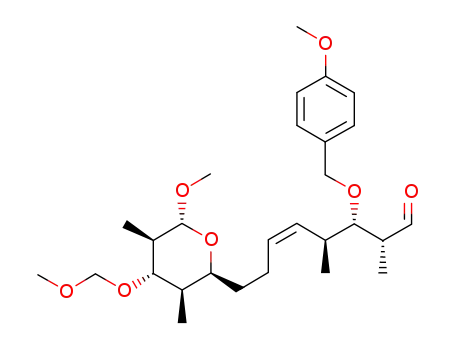 (2R,3S,4S,5Z)-3-(4-methoxybenzyloxy)-8-[(2S,3S,4S,5R,6R)-6-methoxy-4-methoxymethoxy-3,5-dimethyltetrahydropyran-2-yl]-2,4-dimethyloct-5-enal