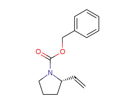 1-Pyrrolidinecarboxylic acid, 2-ethenyl-, phenylmethyl ester, (S)-