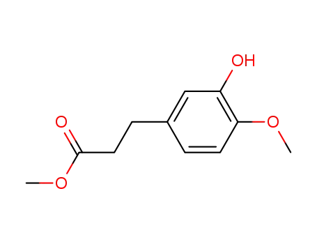 Methyl 3-(3-hydroxy-4-methoxyphenyl)propanoate