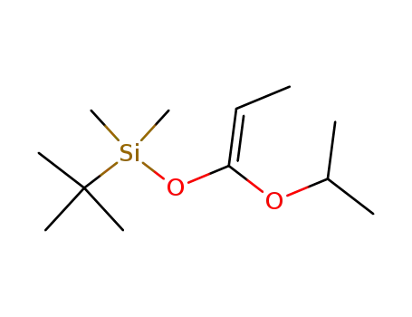 Silane, (1,1-dimethylethyl)dimethyl[[1-(1-methylethoxy)-1-propenyl]oxy]-,
(E)-