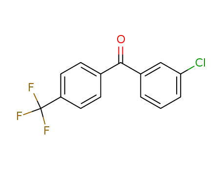 (3-chlorophenyl)[4-(trifluoromethyl)phenyl]methanone