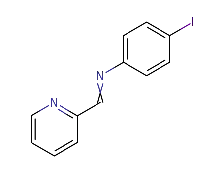 Benzenamine, 4-iodo-N-(2-pyridinylmethylene)-