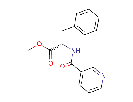 L-Phenylalanine, N-(3-pyridinylcarbonyl)-, methyl ester