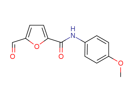 2-FURANCARBOXAMIDE,5-FORMYL-N-(4-METHOXYPHENYL)-