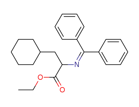 ethyl N-(diphenylmethylene)-DL-cyclohexylalaninate