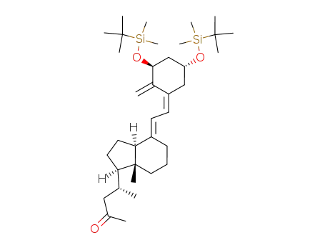 1α,3β-bis[(t-butyldimethylsilyl)oxy]-20(S)-(n-propyl-23-oxo)-9,10-secopregna-5(Z),7(E),10(19)-triene