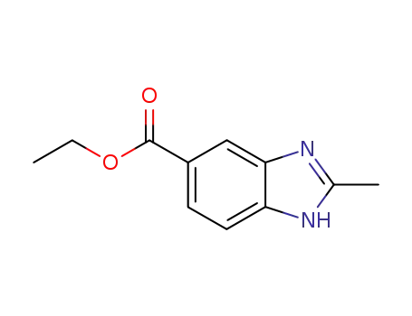 2-METHYL-1H-BENZIMIDAZOLE-5-CARBOXYLIC ACID 에틸 에스테르