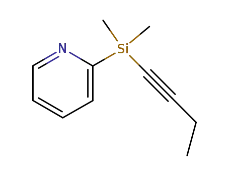 (1-butynyl)dimethyl(2-pyridyl)silane