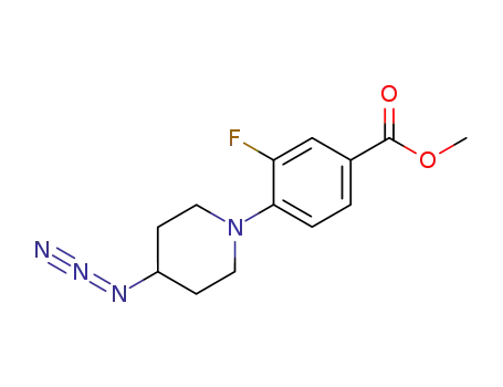 methyl (4-azidopiperidin-1-yl)-3-fluorobenzoate