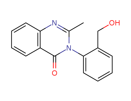 4(3H)-Quinazolinone, 3-[2-(hydroxymethyl)phenyl]-2-methyl-