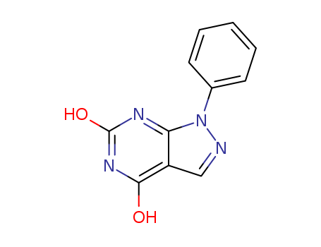 1H-Pyrazolo[3,4-d]pyrimidine-4,6(5H,7H)-dione,1-phenyl- cas  15973-83-8