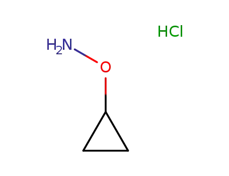 Molecular Structure of 672299-63-7 (O-Cyclopropylhydroxylamine hydrochloride)