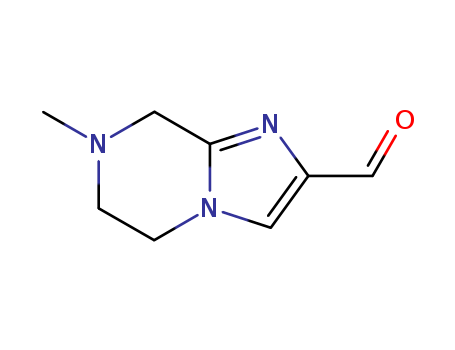 7-METHYL-5,6,7,8-TETRAHYDROIMIDAZO[1,2-A]PYRAZINE-2-CARBALDEHYDE  CAS NO.623564-20-5