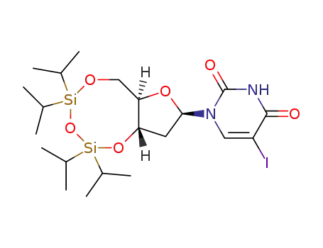 5-iodo-3',5'-O-[(tetraisopropyl)disiloxane-1,3-diyl]-2'-deoxyuridine