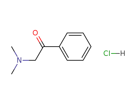 Molecular Structure of 61185-97-5 (2-(dimethylamino)-1-phenylethanone)