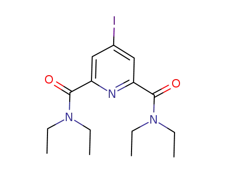 N<sup>(2)</sup>,N<sup>(2)</sup>,N<sup>(6)</sup>,N<sup>(6)</sup>-tetraethyl-4-iodopyridine-2,6-dicarboxamide