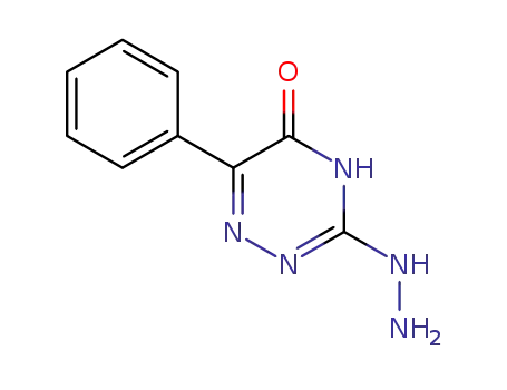 1,2,4-Triazine-3,5(2H,4H)-dione, 6-phenyl-, 3-hydrazone