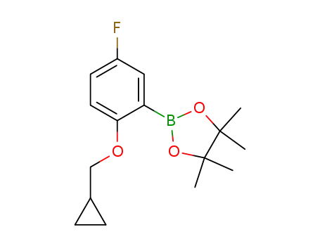 2-CyclopropylMethoxy-5-fluorophenylboronic acid pinacol ester