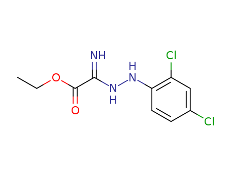 Ethyl2-amino-2-[2-(2,4-dichlorophenyl)hydrazono]-acetate