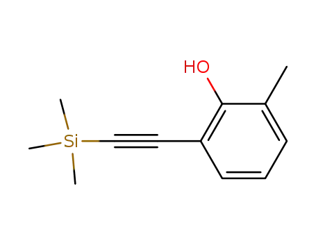Molecular Structure of 99299-72-6 (2-ETHYNYL-6-METHYL-PHENOL)
