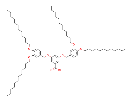 3,5-bis[3',4'-bis(n-dodecan-1-yloxy)benzyloxy]benzoic acid