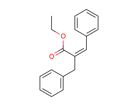 (Z)-2-benzyl-3-phenylacrylic acid ethyl ester