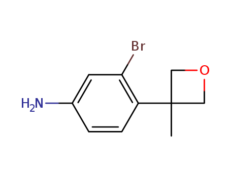 3-Bromo-4-(3-methyloxetan-3-yl)aniline