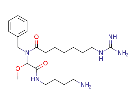 C<sub>22</sub>H<sub>38</sub>N<sub>6</sub>O<sub>3</sub>