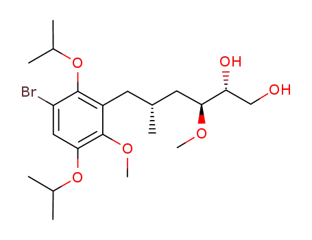 (2R,3S,5R)-6-(3-bromo-2,5-diisopropoxy-6-methoxyphenyl)-3-methoxy-5-methylhexane-1,2-diol