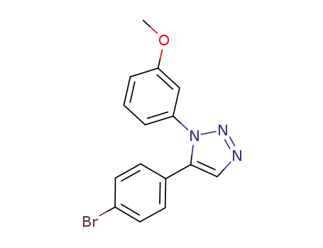 5-(4-bromophenyl)-1-(3-methoxyphenyl)-1H-1,2,3-triazole