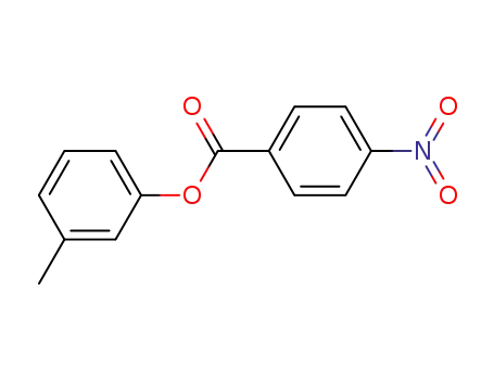 Molecular Structure of 7506-49-2 ((3-methylphenyl) 4-nitrobenzoate)
