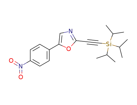 5-(4-nitrophenyl)-2-[(triisopropylsilyl)ethynyl]oxazole