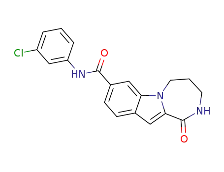 N-(3-chlorophenyl)-1-oxo-2,3,4,5-tetrahydro-1H-[1,4]diazepino[1,2-a]indole-8-carboxamide