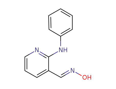 (E)-2-(phenylamino)nicotinaldehyde oxime
