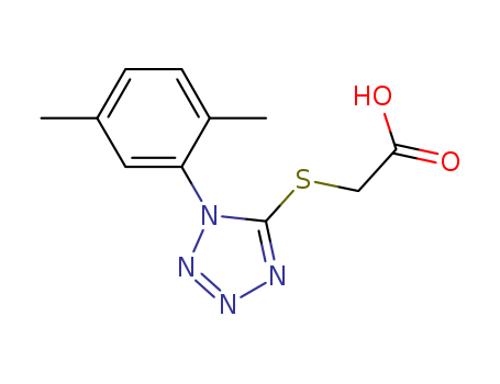[1-(2,5-dimethyl-phenyl)-1H-tetrazol-5-ylsulfanyl]-acetic acid
