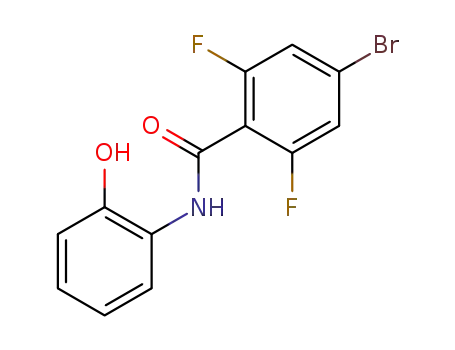4-bromo-2,6-difluoro-N-(2-hydroxyphenyl)benzamide