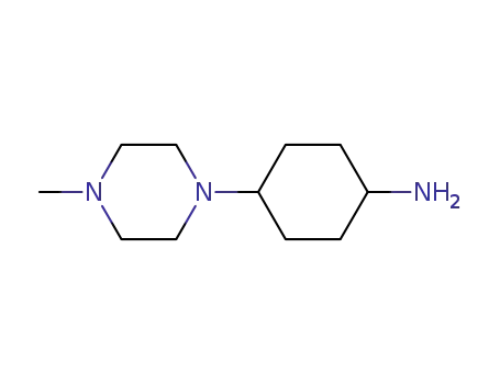 Molecular Structure of 723341-87-5 (1-methyl-4-(4-aminocyclohexanol)piperazine)