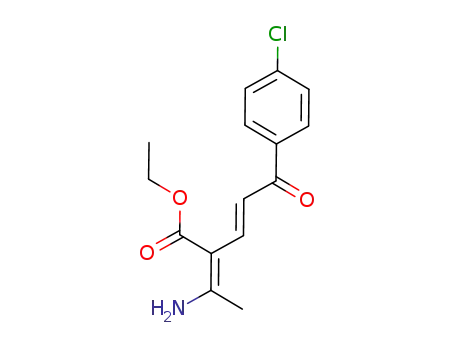 (2Z,4E)-2-amino-3-ethoxycarbonyl-6-(4-chlorophenyl)-hexadien-6-one
