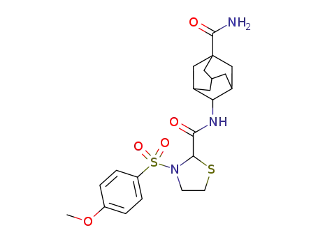 C<sub>22</sub>H<sub>29</sub>N<sub>3</sub>O<sub>5</sub>S<sub>2</sub>