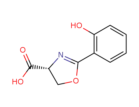 (4R)-2-[2-hydroxyphenyl]-Δ<sup>2</sup>-1,3-oxazoline-4-carboxylic acid