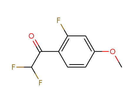 2,2-difluoro-1-(2-fluoro-4-methoxyphenyl)ethanone
