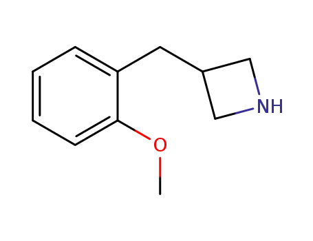 Molecular Structure of 887594-78-7 (3-[(2-Methoxyphenyl)Methyl]azetidine)