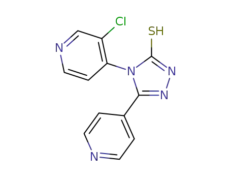 C<sub>12</sub>H<sub>8</sub>ClN<sub>5</sub>S
