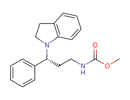 methyl (3R)-3-(2,3-dihydro-1H-indol-1-yl)-3-phenylpropylcarbamate
