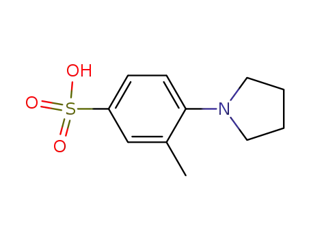 3-Methyl-4-(pyrrolidin-1-yl)benzenesulfonic acid